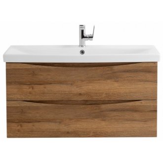 Тумба с раковиной BelBagno Marino-CER 80-BB-0322-80-LVB Rovere Rustico