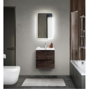 Мебель для ванной BelBagno Marino-CER-Mini 50 Rovere Nature Grigio