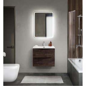 Мебель для ванной BelBagno Marino-CER-Mini 60 Rovere Nature Grigio