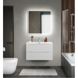 Тумба с раковиной и зеркалом BelBagno Marino-CER-M...