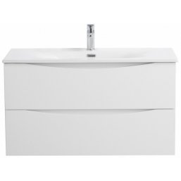Тумба с раковиной BelBagno Marino-CER-N 100 Bianco...