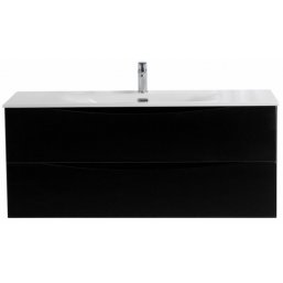Тумба с раковиной BelBagno Marino-CER-N 120 Nero L...