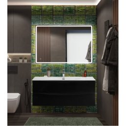 Мебель для ванной BelBagno Marino-CER-N 120 Nero L...