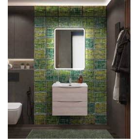 Мебель для ванной BelBagno Marino-CER-N 60 Rovere Grigio