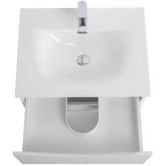 Тумба с раковиной BelBagno Marino-CER-N 70 Bianco Opaco