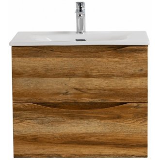 Тумба с раковиной BelBagno Marino-CER-N 70 Rovere Rustico