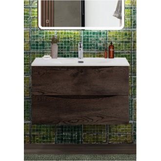 Мебель для ванной BelBagno Marino-CER-N 80 Rovere Nature Grigio