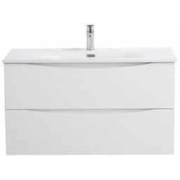 Тумба с раковиной BelBagno Marino-CER-N 90 Bianco ...