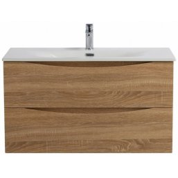Тумба с раковиной BelBagno Marino-CER-N 90 Rovere ...