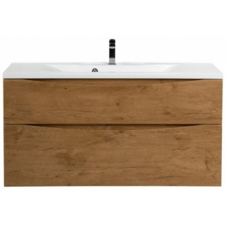 Тумба с раковиной BelBagno Marino-H60 120-BB1200/450-LV-MR-PR Rovere Nature