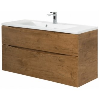 Тумба с раковиной BelBagno Marino-H60 120-BB1200/450-LV-MR-PR Rovere Nature