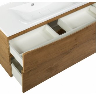 Тумба с раковиной BelBagno Marino-H60 120-BB1200/450-LV-MR-PR Rovere Nature