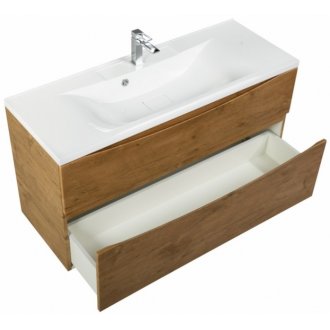 Тумба с раковиной BelBagno Marino-H60 120-BB1200/450-LV-MR-PR Rovere Nature