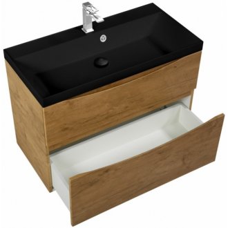 Мебель для ванной BelBagno Marino-H60 80-BB800/450-LV-ART-AST-NERO Rovere Nature