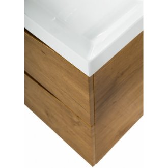 Тумба с раковиной BelBagno Marino-H60 80-BB800/450-LV-MR-AST Rovere Nature