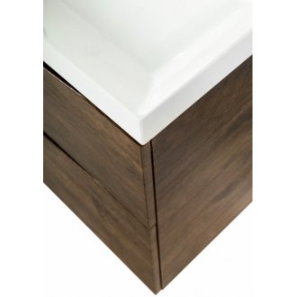 Тумба с раковиной BelBagno Marino-H60 90-BB900/450-LV-MR-AST Rovere Moro