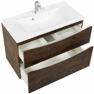 Мебель для ванной BelBagno Marino-H60 90-BB900/450-LV-MR-PR Rovere Moro