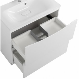 Мебель для ванной BelBagno Marino 80-PIA-BB800/450-LV-MR-FT Bianco Lucido