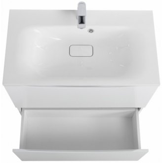 Мебель для ванной BelBagno Marino 80-PIA-BB800/450-LV-MR-FT Bianco Lucido