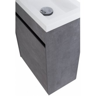 Мебель для ванной BelBagno Pietra-Mini-400R Stucco Cemento