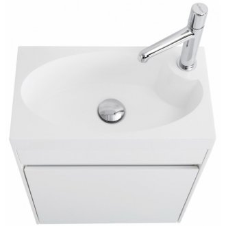 Мебель для ванной BelBagno Pietra-Mini-460L Bianco Lucido