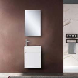 Мебель для ванной BelBagno Pietra-Mini-460R Bianco...