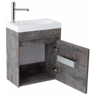 Тумба с раковиной BelBagno Pietra Mini 46R Stone