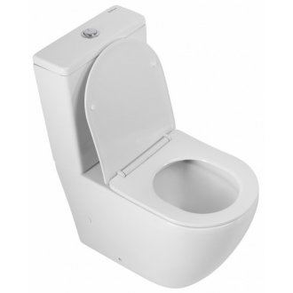 Унитаз-компакт BelBagno Sfera-R BB2141CPR/SC-BB2141T с крышкой микролифт