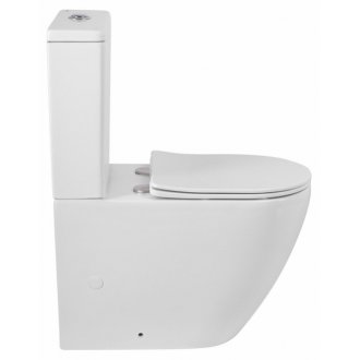 Унитаз-компакт BelBagno Sfera-R BB2141CPR/SC-BB2141T с крышкой микролифт