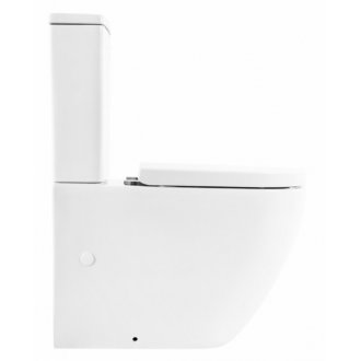 Унитаз-компакт BelBagno Sfera-R BB2141CPR/BB865SC с крышкой-сиденьем микролифт