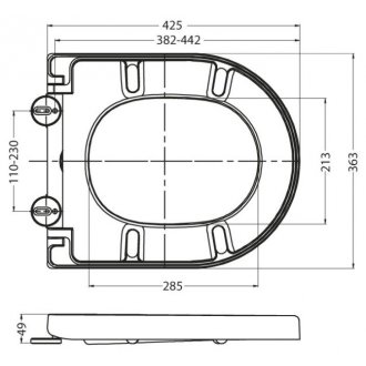 Унитаз-компакт BelBagno Flay-R BB007CPR