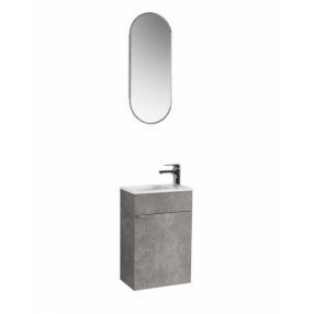 Мебель для ванной Белюкс Бергамо-Женева 400 бетон чикаго