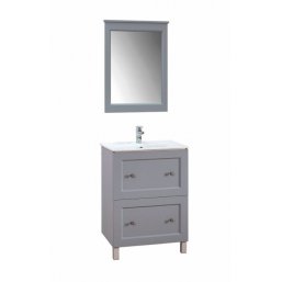 Мебель для ванной Белюкс Болонья Н60-02 серый