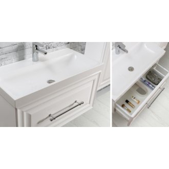 Мебель для ванной Белюкс Женева НП61-01 белый глянцевый