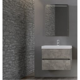 Мебель для ванной Белюкс Париж НП70-02 бетон чикаг...
