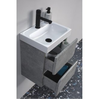Мебель для ванной Белюкс Париж НП40-02 бетон чикаго