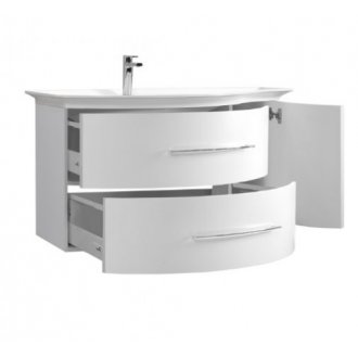 Мебель для ванной Белюкс Версаль 110Л-555 120 см белая левосторонняя