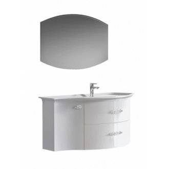 Мебель для ванной Белюкс Версаль 110П-1 120 см белая правосторонняя