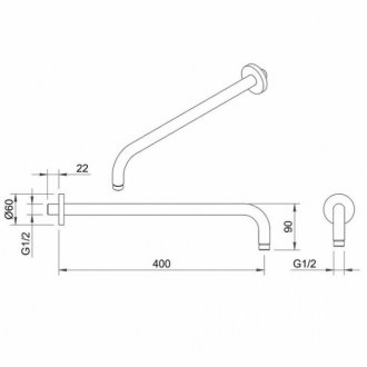 Душевая система Berges Nardis 3R 071014