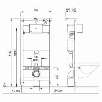 Комплект Bettoserb Fluenta SET40006661AW