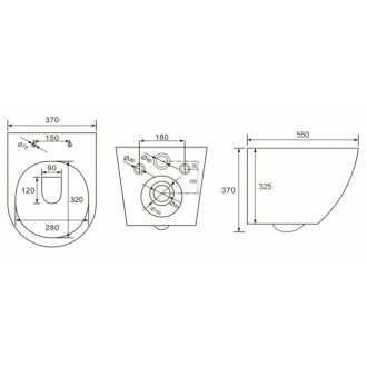 Комплект beWash 74P05BY04550