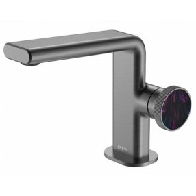 Смеситель для раковины Black&White Gravity GF-7207-GM