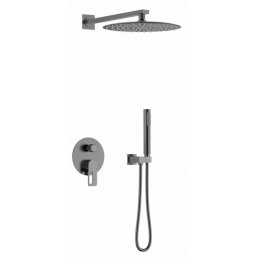 Душевая система Black&White Gravity GL-9105-GM