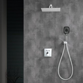 Душевая система Black&White Gravity GH-9101-C