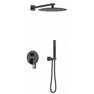 Душевая система Black&White Gravity GL-9105-MB