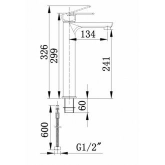 Смеситель для раковины Boch Mann Doris BM8599