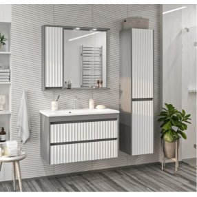 Мебель для ванной Brevita Balaton 90 комбинированная