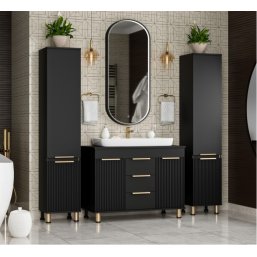 Мебель для ванной Brevita Enfida 100 черная