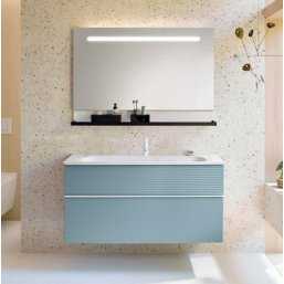 Мебель для ванной Burgbad Fiumo 120 голубая