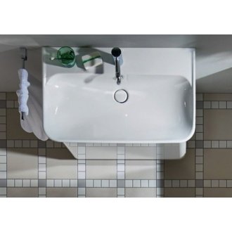 Мебель для ванной Burgbad Iveo 80 с подсветкой белый глянец